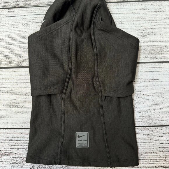 Nike Pro Therma-Fit Hyperwarm Hood Ski Mask | Black | Cold Weather Face Cover - Picture 4 of 5